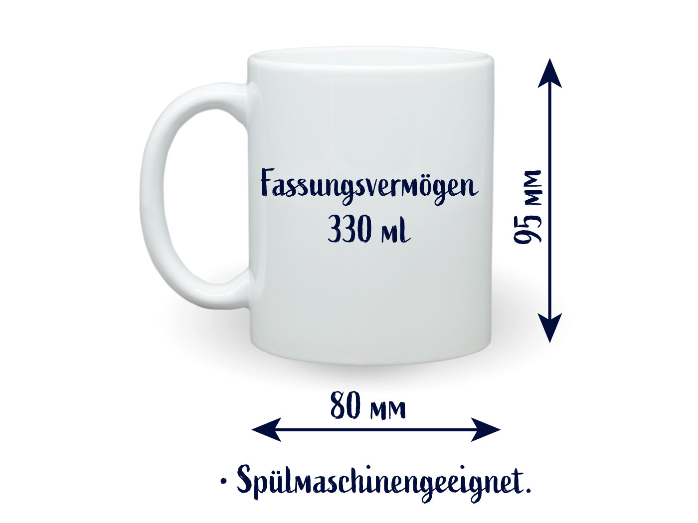 Tasse "Bautzen" Aquarell - VPE - 6 Stück