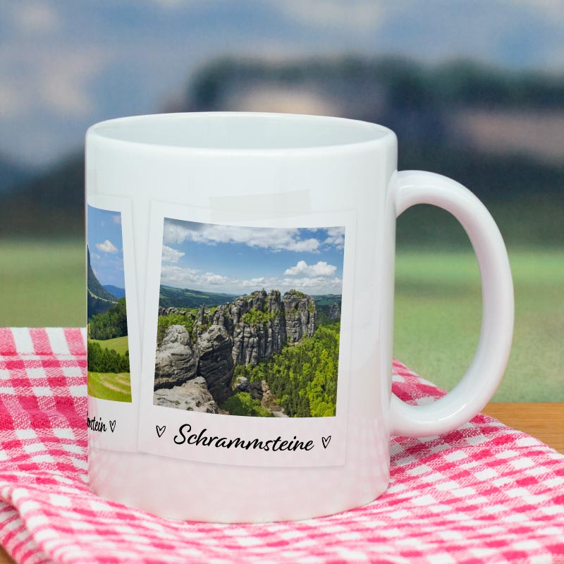 Tasse Schrammsteine Sächsische Schweiz