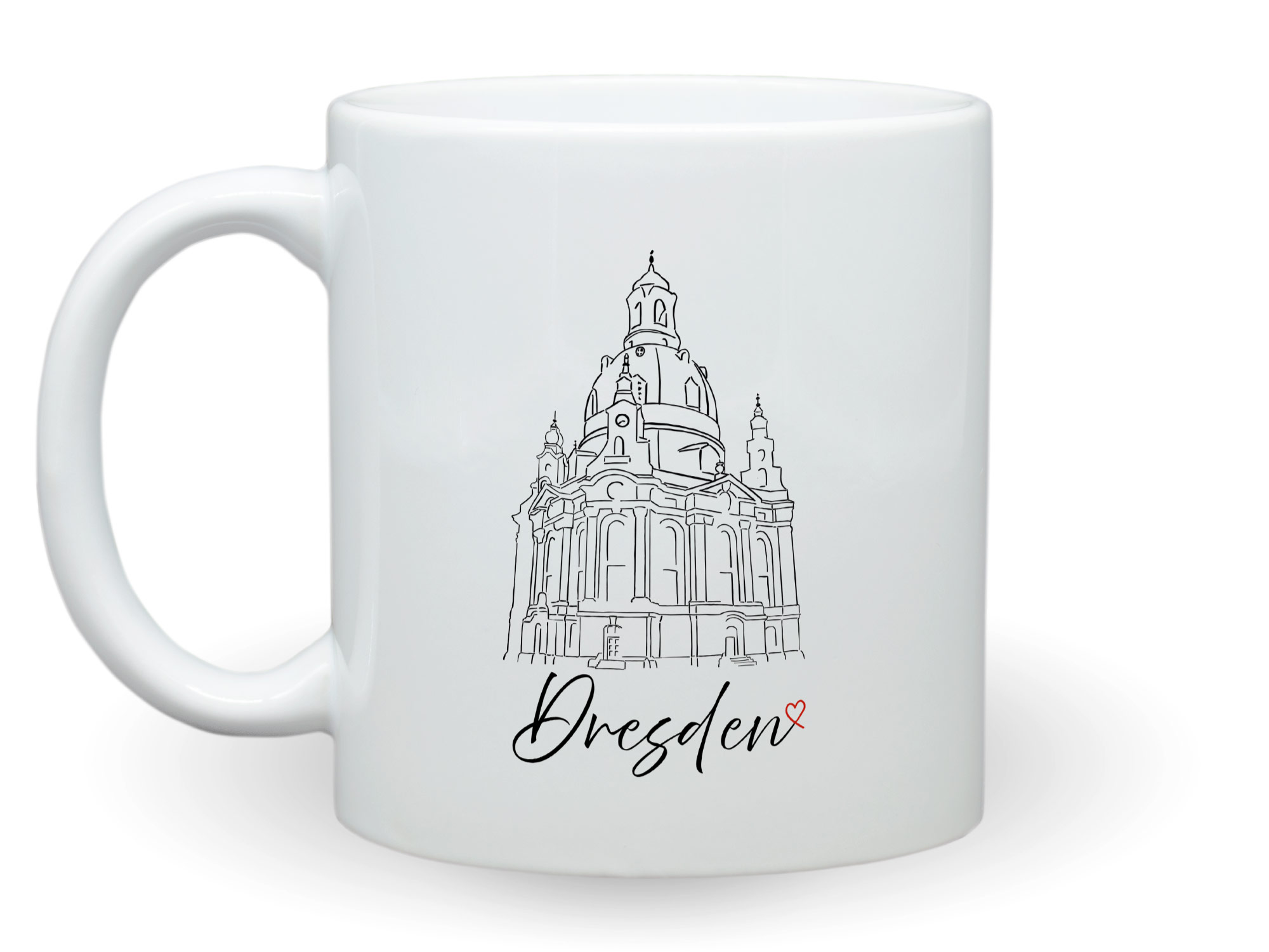 bedruckte Tasse Dresden Frauenkirche